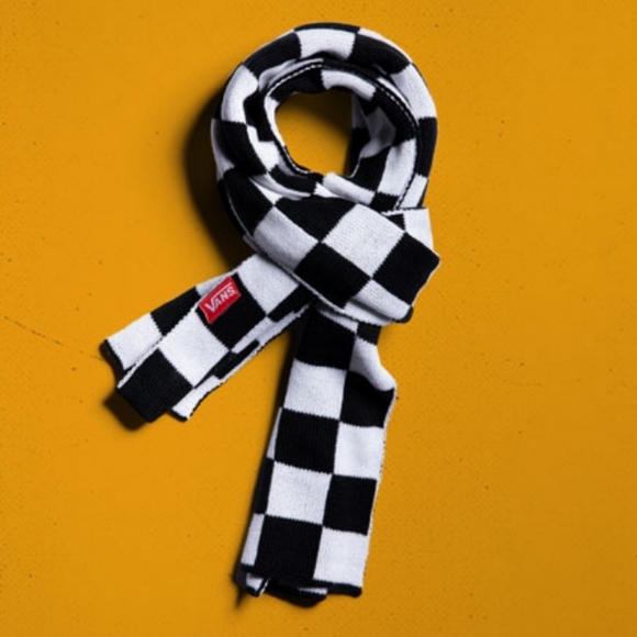 vans checkered scarf